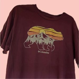 Mens Columbia Design Tshirt